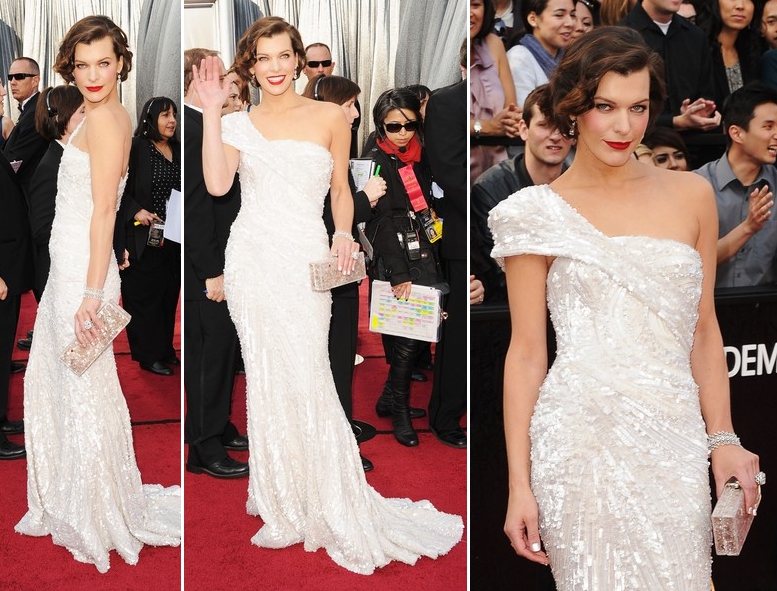 One Shoulder Evening Dress