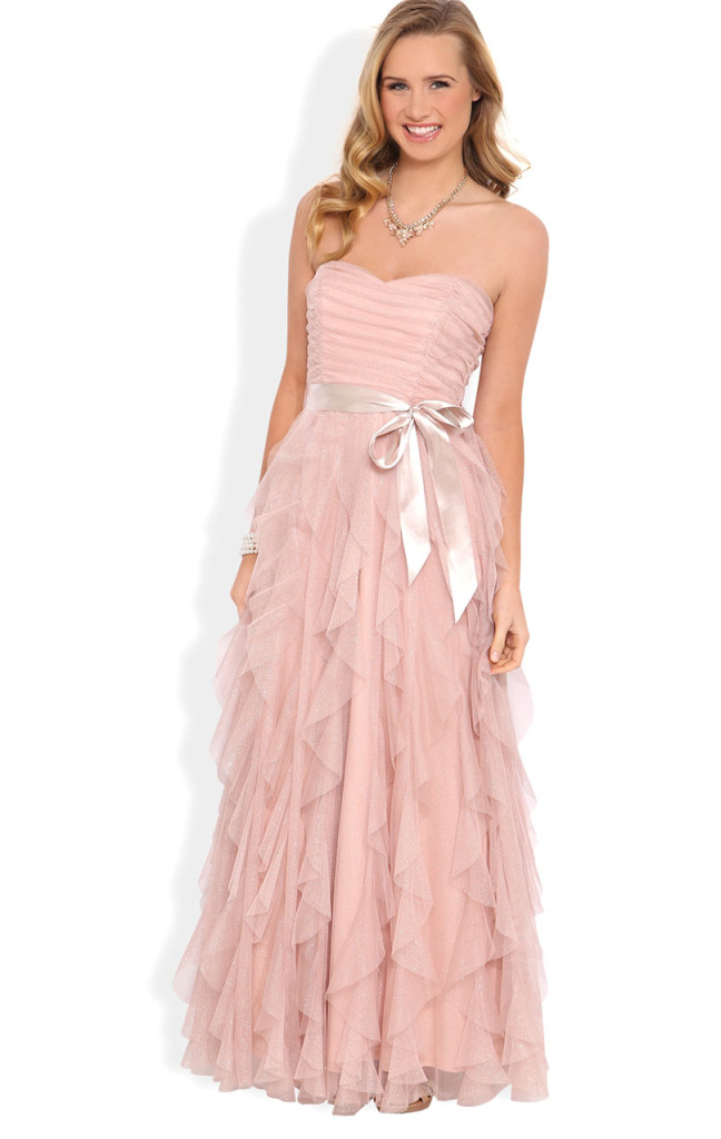 pink-evening-gown-with-ruffle