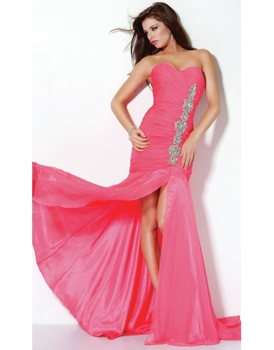 Cute&Sexy Pink Mermaid Prom Dress