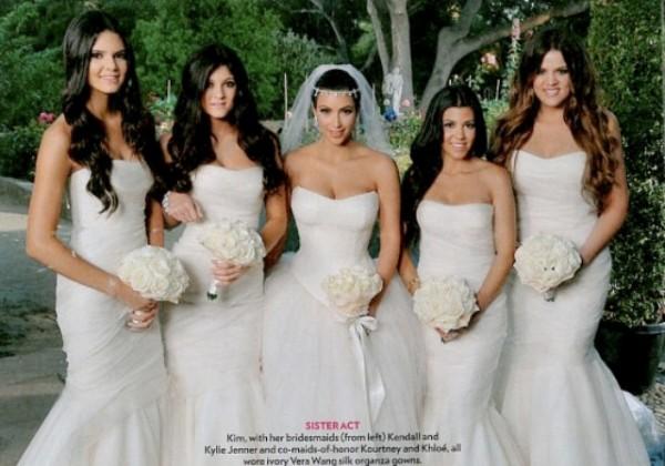 Kim Kardashian Bridesmaid Dresses