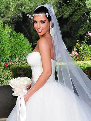 Kim Kardashian Wedding Dress