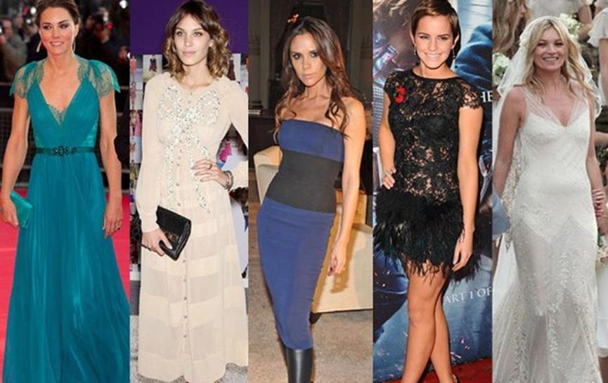 UK Celebrity Fashion Dress