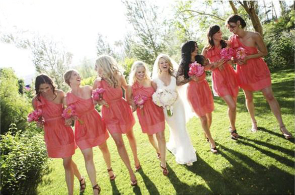 One Shoulder Bridesmaid Dress 2012