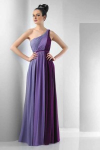 purple prom dress