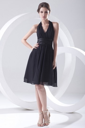 Buy short black bridesmaid dress UK