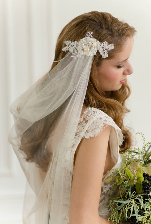 Boheme wedding veil