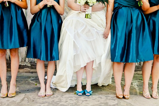 BLUE Bridesmaid Dresses