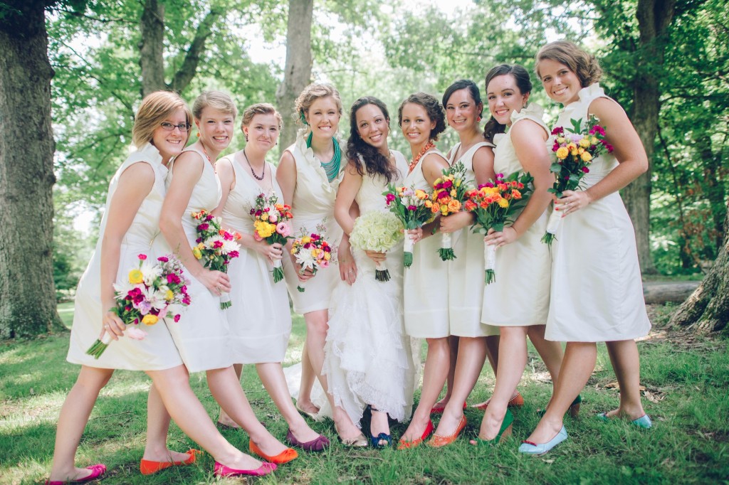 white Bridesmaid Dresses