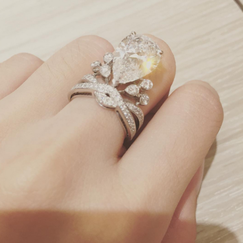 angelababy wedding ring