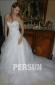 Sweetheart Applique Tulle Ball Gown Wedding Dress