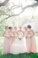 Simple Ruched One Shoulder Chiffon Long A Line Bridesmaid Dress