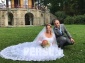 Court Train Maternity Empire A-line Wedding Dress